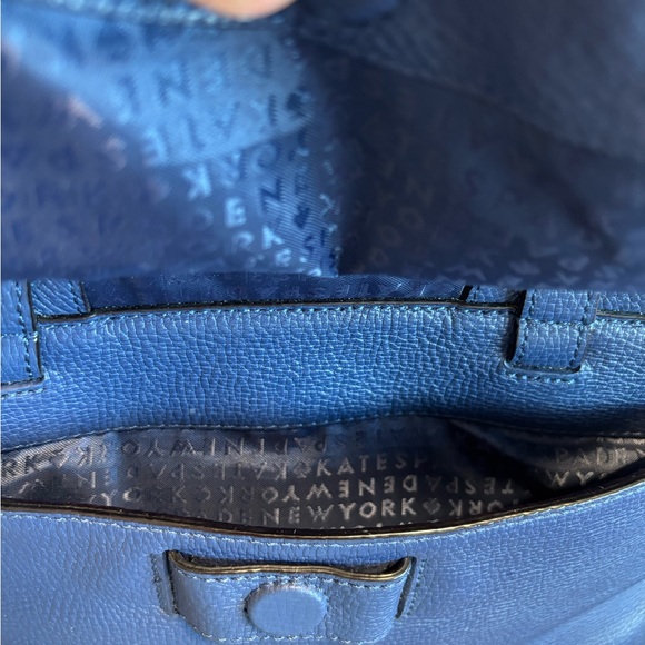 Like new Kate Spade Bag Blue Leather - Picture 10 of 14